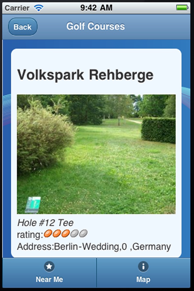 Golf Courses app screenshot 4