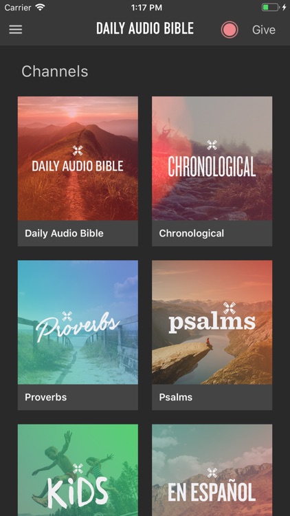 Daily Audio Bible Mobile App