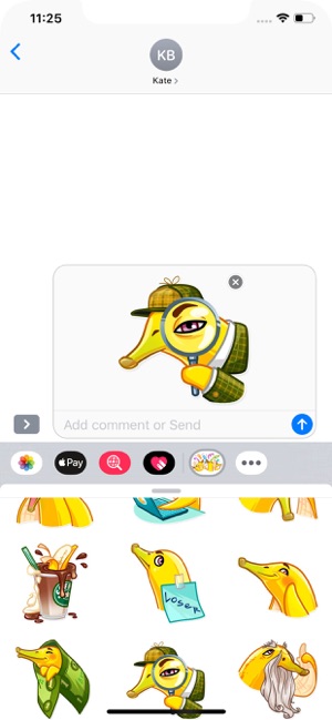 Mr. Banana Stickers Pack(圖9)-速報App