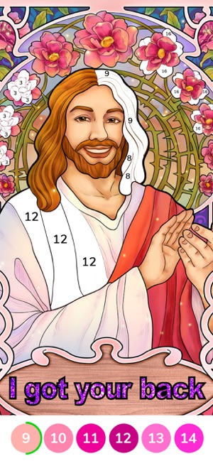 Download Bible Coloring Paint By Number On The App Store