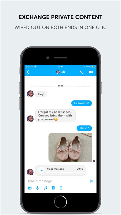 twinme private messenger