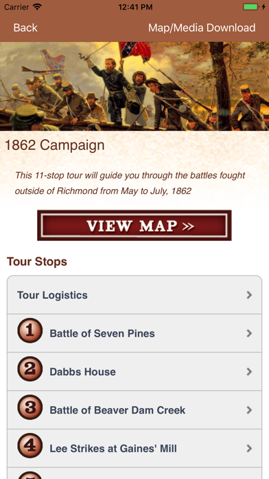 Richmond Battle App screenshot 4