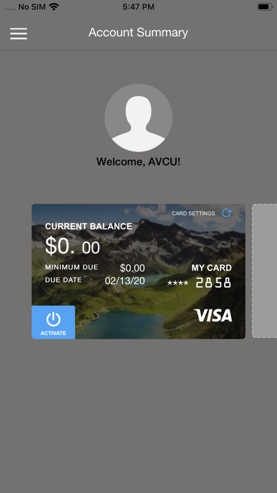 How to cancel & delete AVFCU Credit from iphone & ipad 2