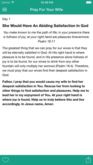 Pray For Your Wife: 31 Days