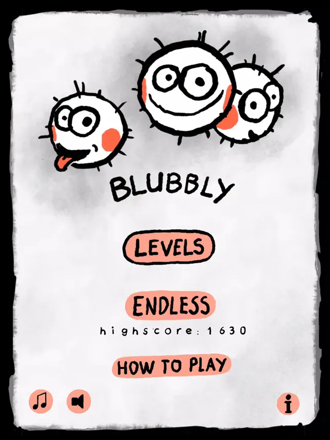Blubbly, game for IOS
