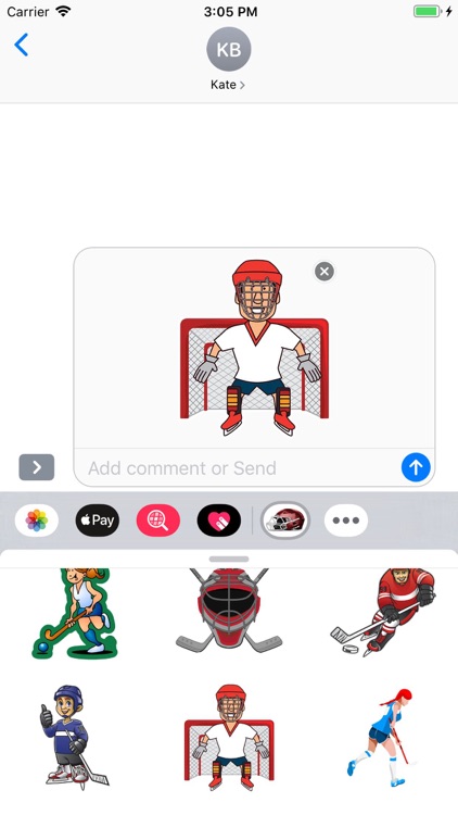 Hockey - Stickers Pack screenshot-5