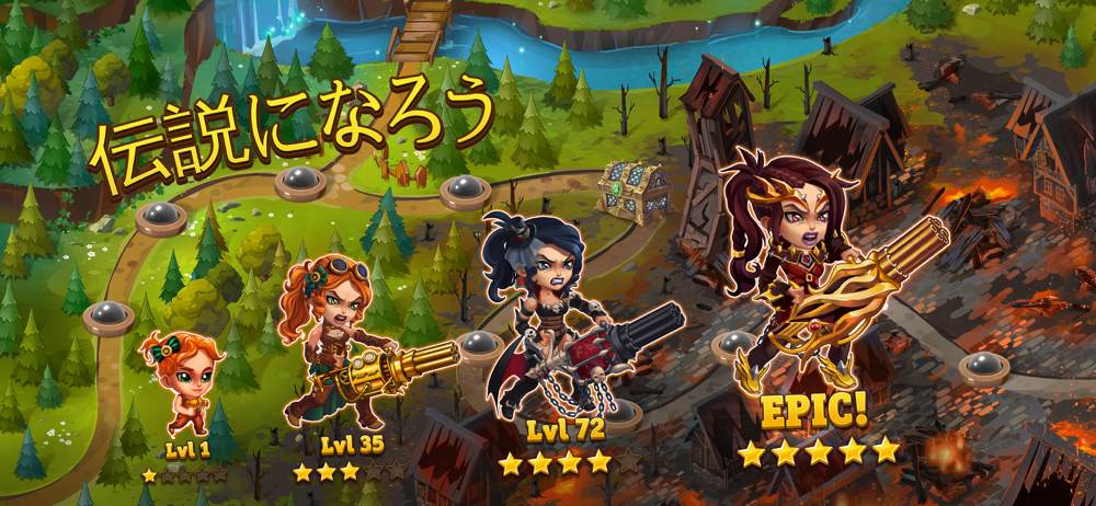 Hero Wars Fantasy World Overview Apple App Store Japan