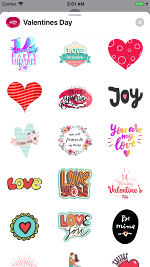 Valentines Day Love Stickers(圖2)-速報App