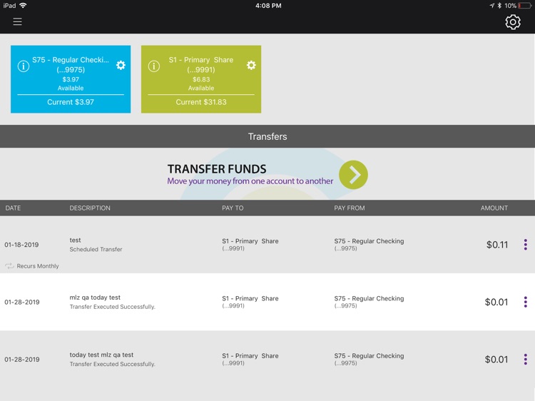 Community Choice CU for iPad screenshot-3