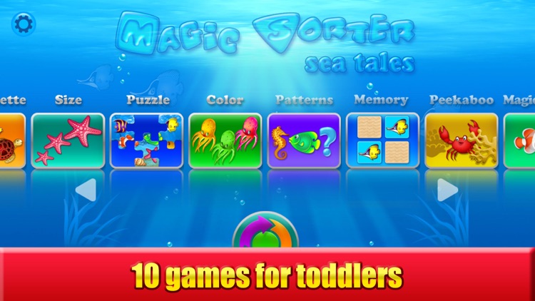 Magic Sorter 10 learning games screenshot-0