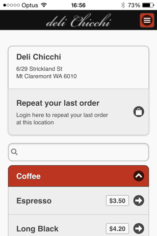 Deli Chicchi Mt Claremont screenshot 2