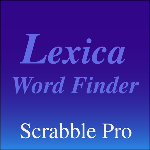 Lexica for Scrabble Pro iOS App