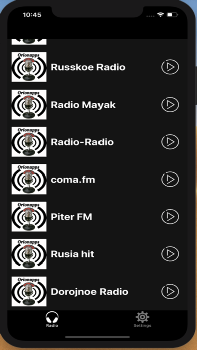 Radio Russland +Screenshot von 2