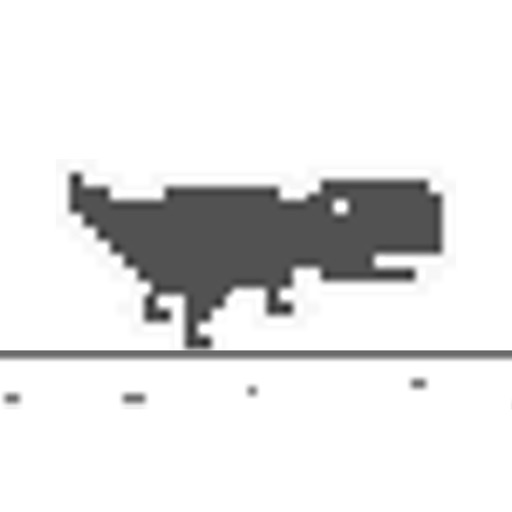 The Steve - A jumping dinosaur icon