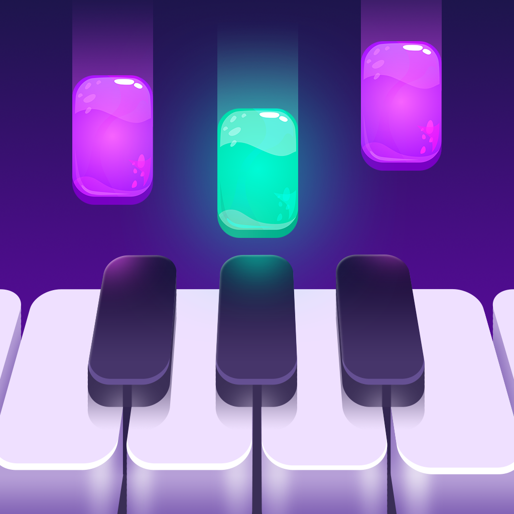 「Piano Crush ピアノ 鍵盤 音楽 ゲーム」 iPadアプリ APPLION