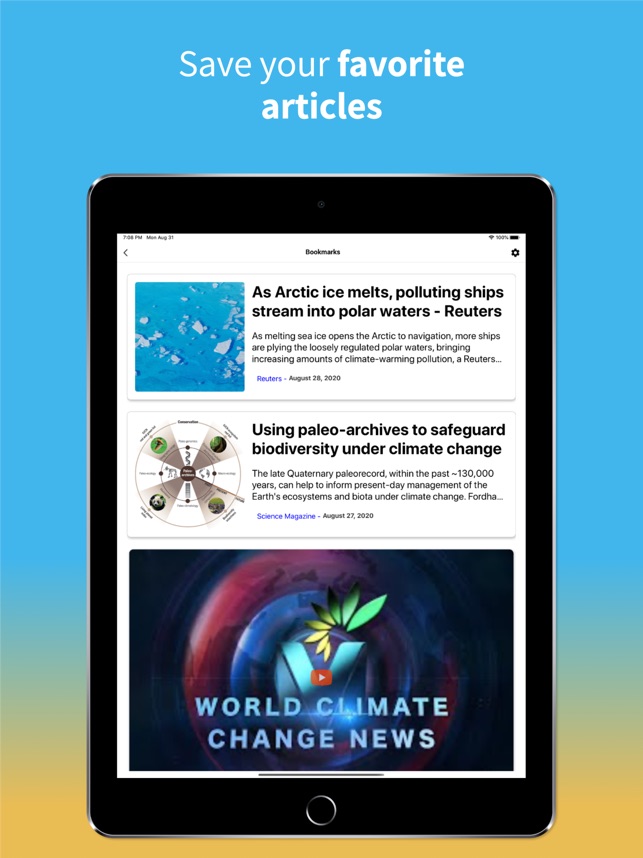 Climate Change News On The App Store