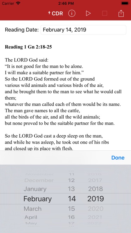 Catholic Daily Readings