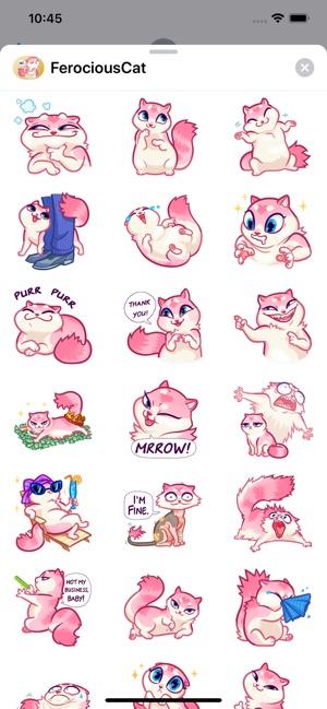 Ferocious Cat Sticker(圖1)-速報App