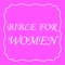Woman Bible or Bible for women with daily devotion as well as daily prayers to help you as a child of God