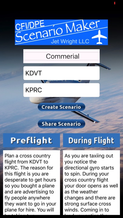 CFI DPE Scenario Maker
