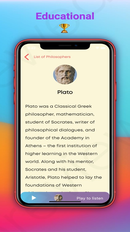 Great Philosophers : Audible screenshot-7