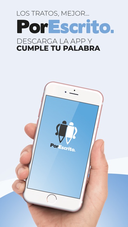 PorEscrito - Tu App de pactos