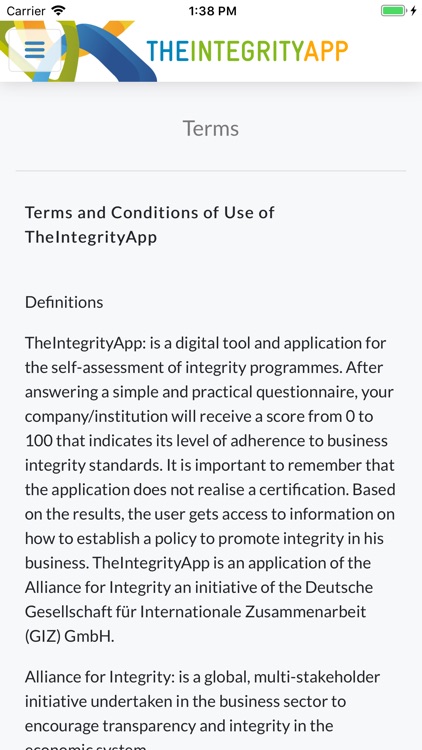 The Integrity App screenshot-3