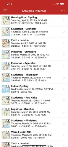 Screenshot 3 RunGap - Workout Data Manager iphone
