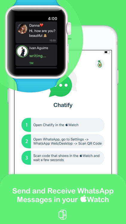 Приложение chatify не показывает qr код