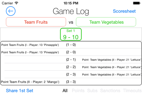 A Volleyball Scoreboard screenshot 4