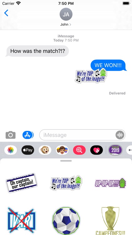 Soccer - Stickers screenshot-3