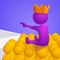 Collect your troop, avoid obstacles and carry the king to the battlefield