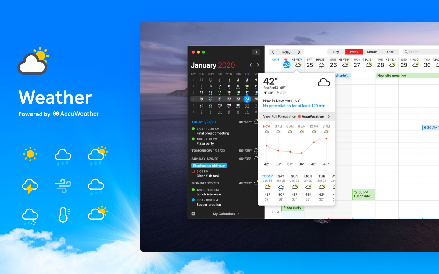 Screenshot do app Fantastical - Calendar & Tasks