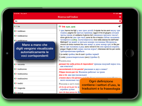 Dizionario Russo Hoepli screenshot 2
