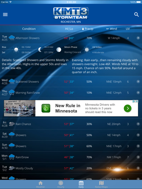 KIMT Weather - Radar screenshot 3