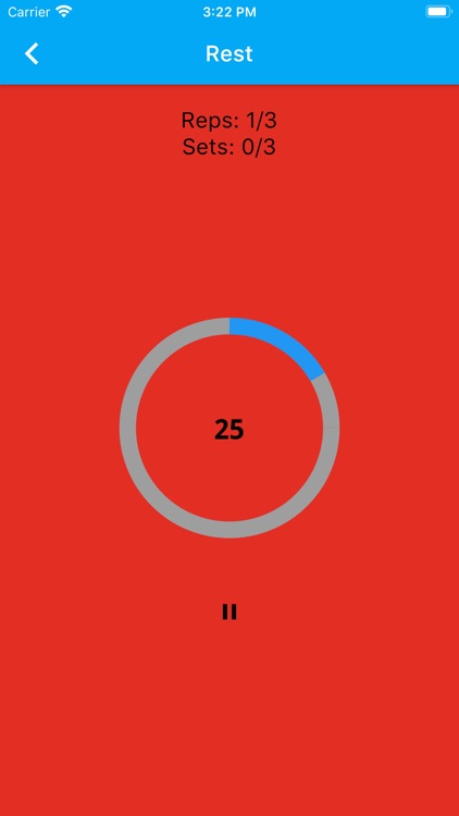 Simple Exercise Timer