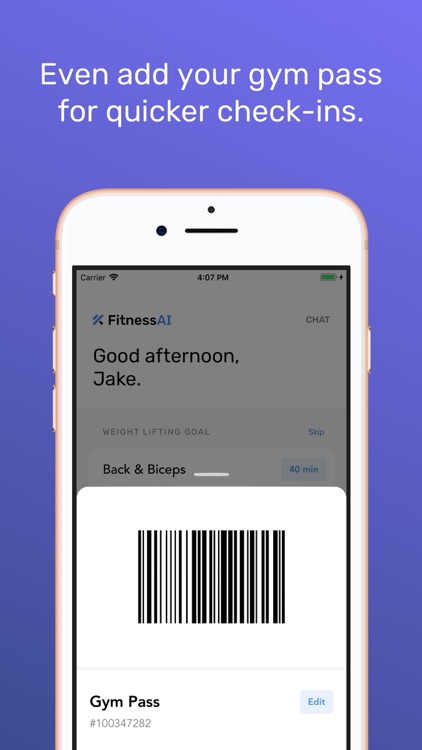 Fitness AI Weight Lifting Plan screenshot-4