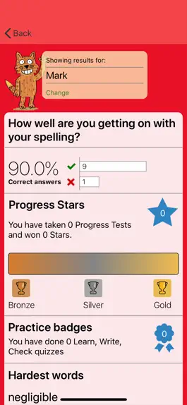 Game screenshot Spelling Ages 10-11 hack