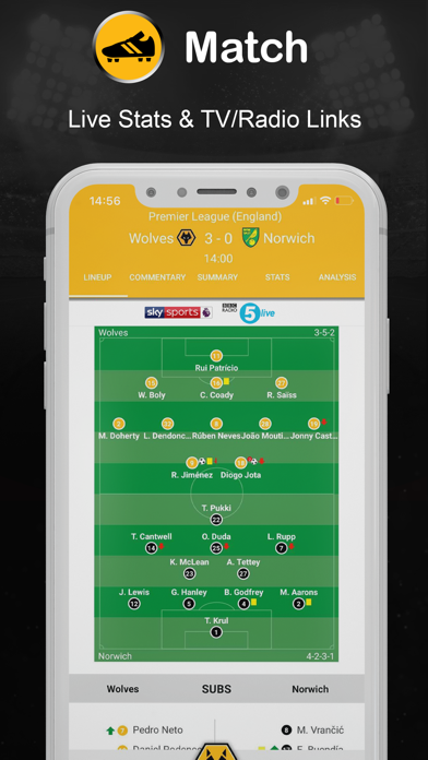 WeAreWolves - Live Scores screenshot 4