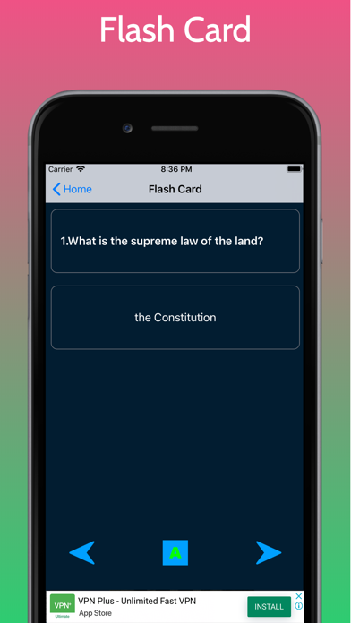 US Citizenship Test - Civics screenshot 4