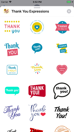 Thank You Expressions - Emojis(圖1)-速報App