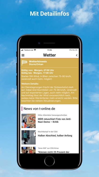 Wetter von t-online.de
