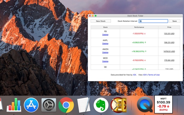 Dock Stock Ticker(圖2)-速報App