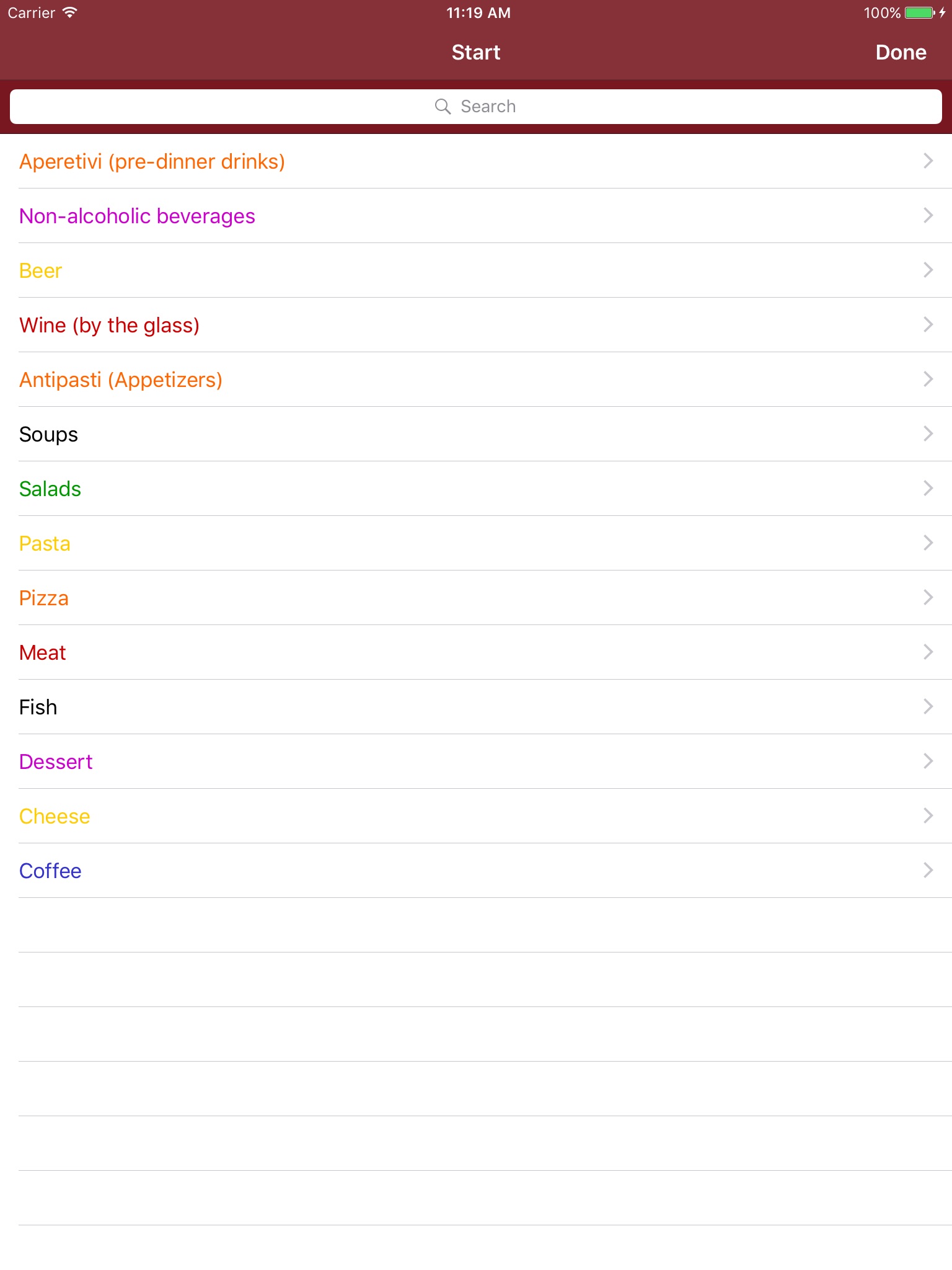 KORONA.menu screenshot 3