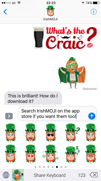 IrishMoji Magic screenshot-3