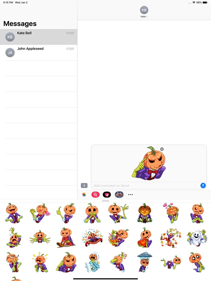 Happy Halloween 2019 Stickers
