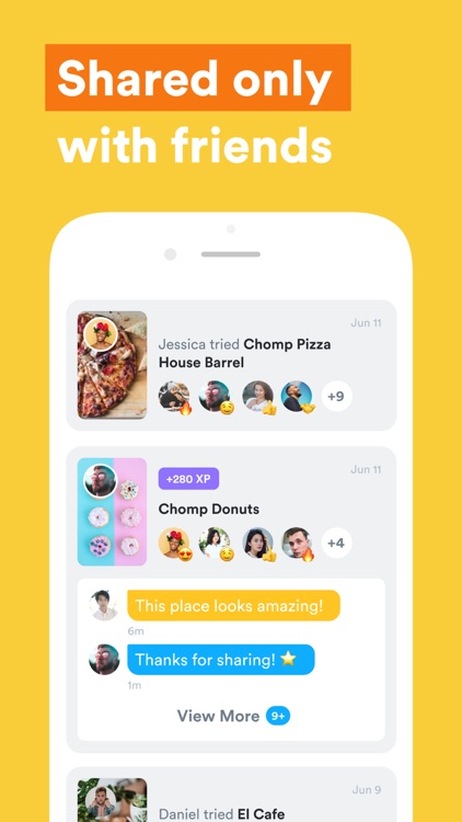 Chomp: Restaurant Check-in App