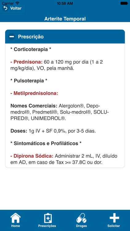 Prescrições Reumatologia