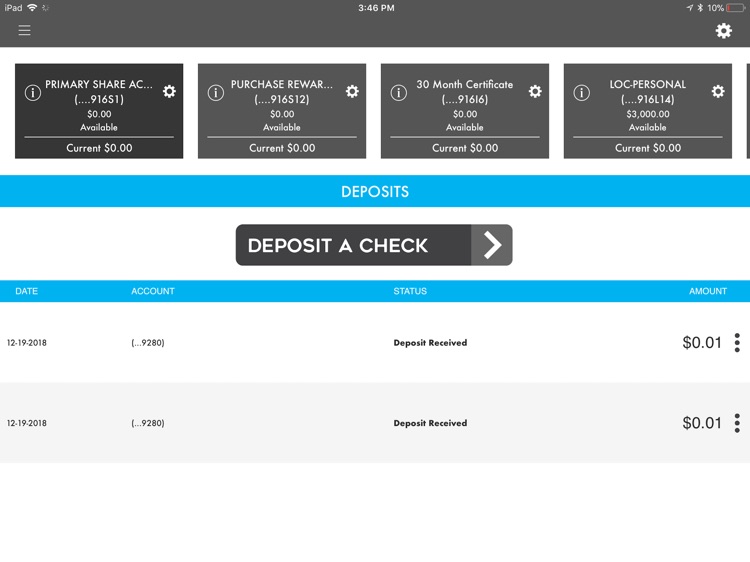 Four Points FCU for iPad screenshot-4