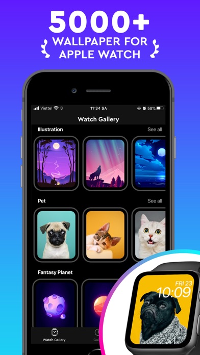 Watch Faces Gallery Apps 5000+ Screenshot